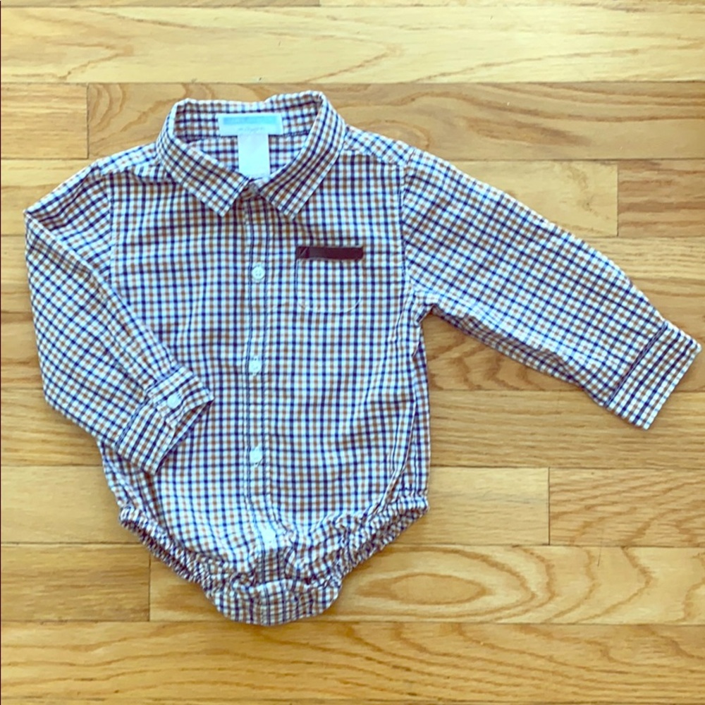 J&J 12-18 mo button-up onesie